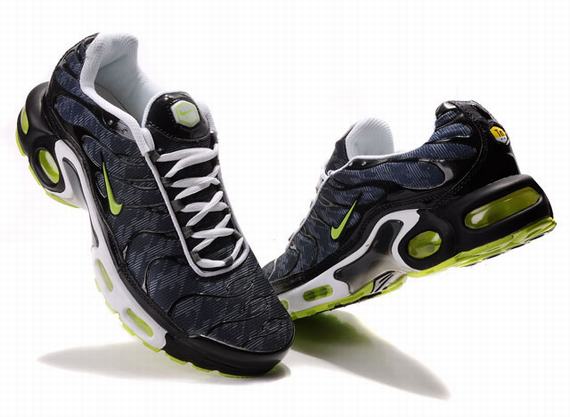 New Men\'S Nike Air Max Tn White/Black/Greenyellow